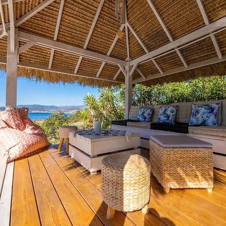 Ferienhaus Des Orangers - Vue Avec Piscine Porticcio (Corsica)